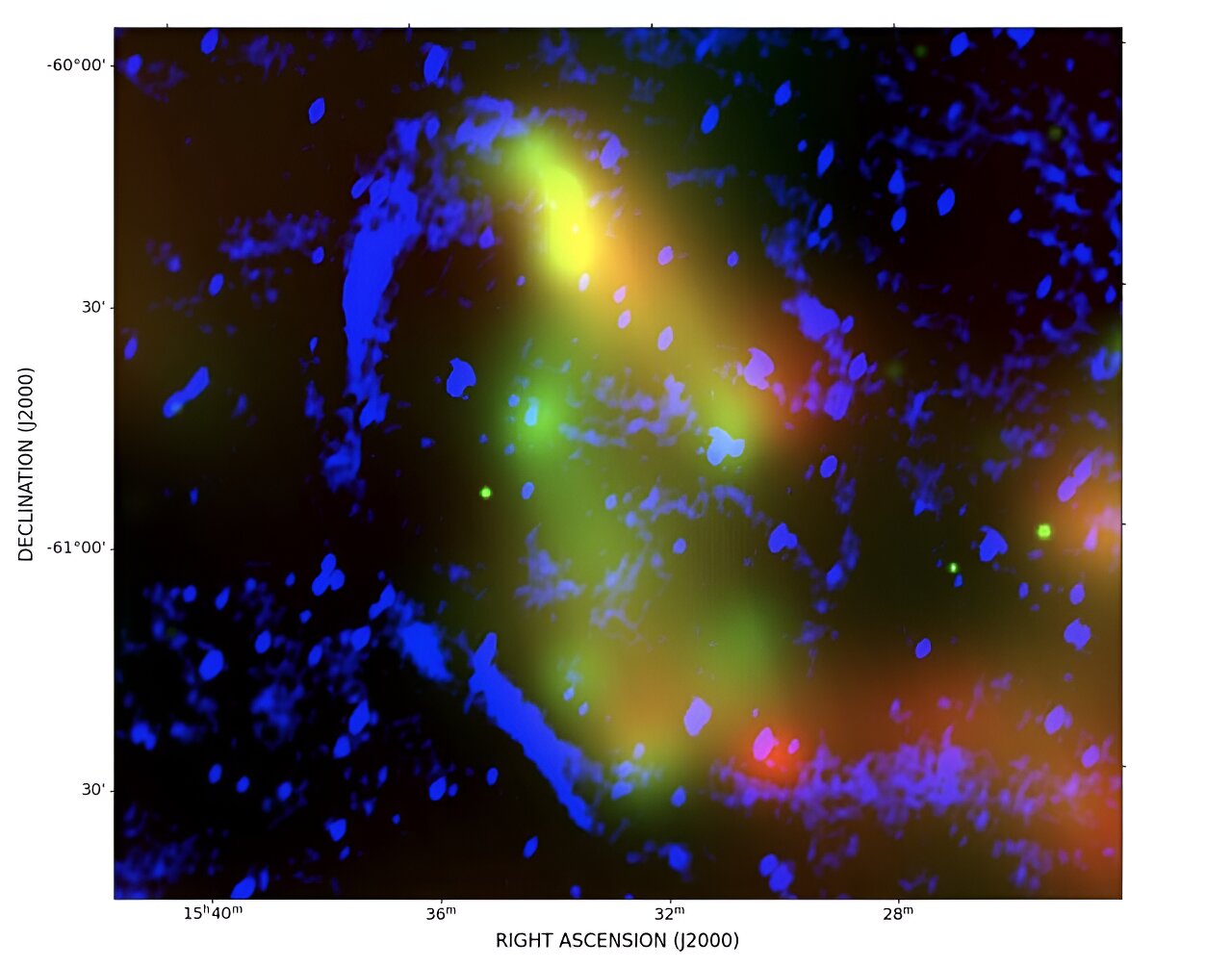 Астрономы из Университета Кертина в Австралии и других странах сообщают об обнаружении нового остатка сверхновой (SNR), расположенного примерно в 3300 световых годах от нас
